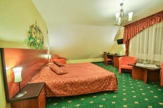 Отель Hotel Wiosna Рабка Двухместный номер с 1 кроватью или 2 отдельными кроватями и балконом-7