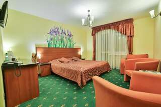 Отель Hotel Wiosna Рабка Двухместный номер с 1 кроватью или 2 отдельными кроватями и балконом-10